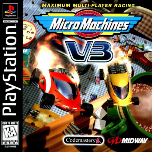 Micro Machines V3 (USA) Cover